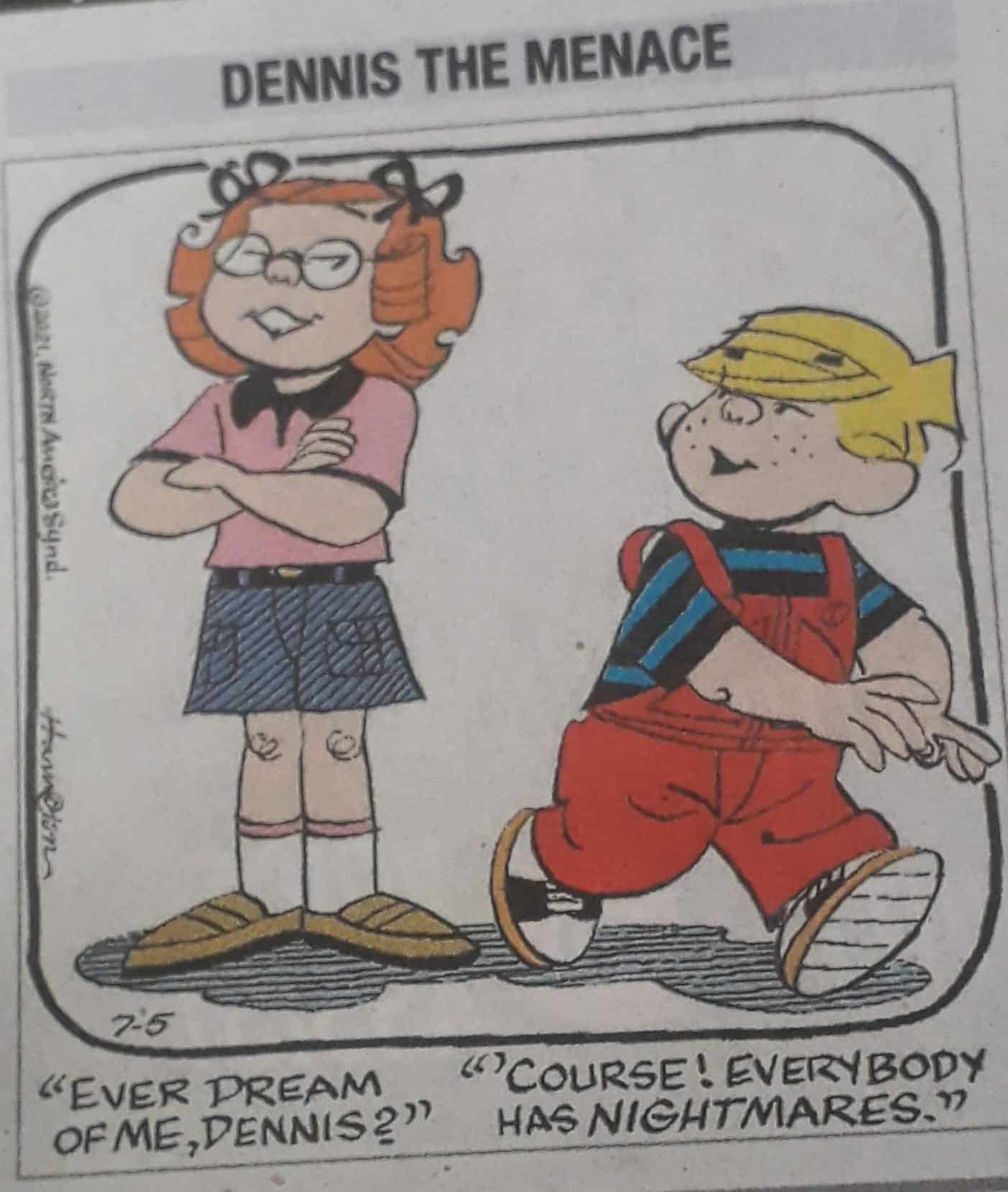 everybody has nightmares