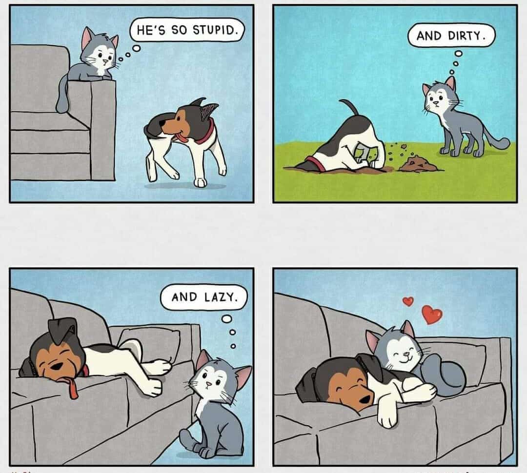 Just like me